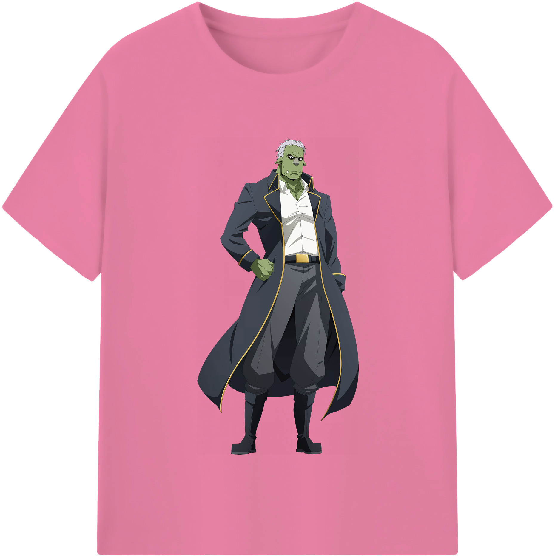 （画像用） 転スラ Regarding Reincarnated to Slime 綿100％半袖Tシャツ（フロントプリント）